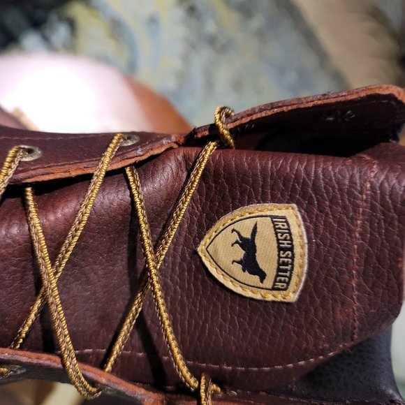 Men's Red Wing Irish Setter High Top Ankle Boots Flat New Shoes - Picture 5 of 6